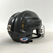 Used Vegas Grey CCM Tacks 110 Helmet with CCM Visor | Senior Medium | Silver Knights | #57 | A403