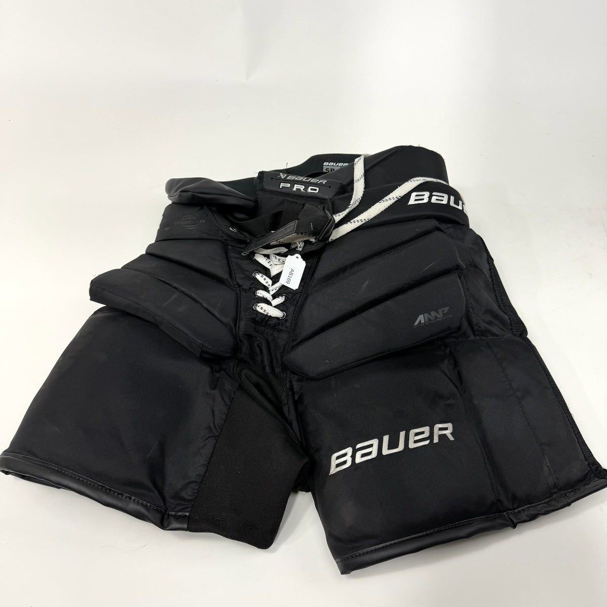Used Black Bauer Pro Goalie Pants | Senior Small | AB169 - Top Flight Hockey