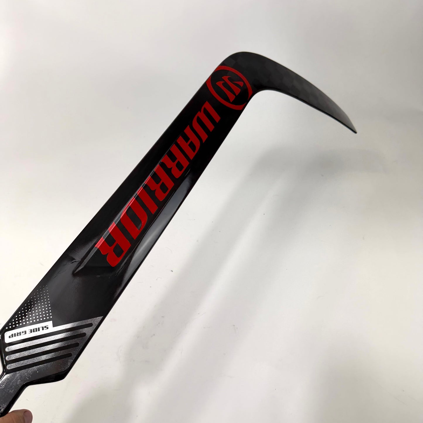 New Regular Black/Red Warrior Ritual V4 Goalie Stick | 26" Paddle Custom Curve | Mrazek | BH109
