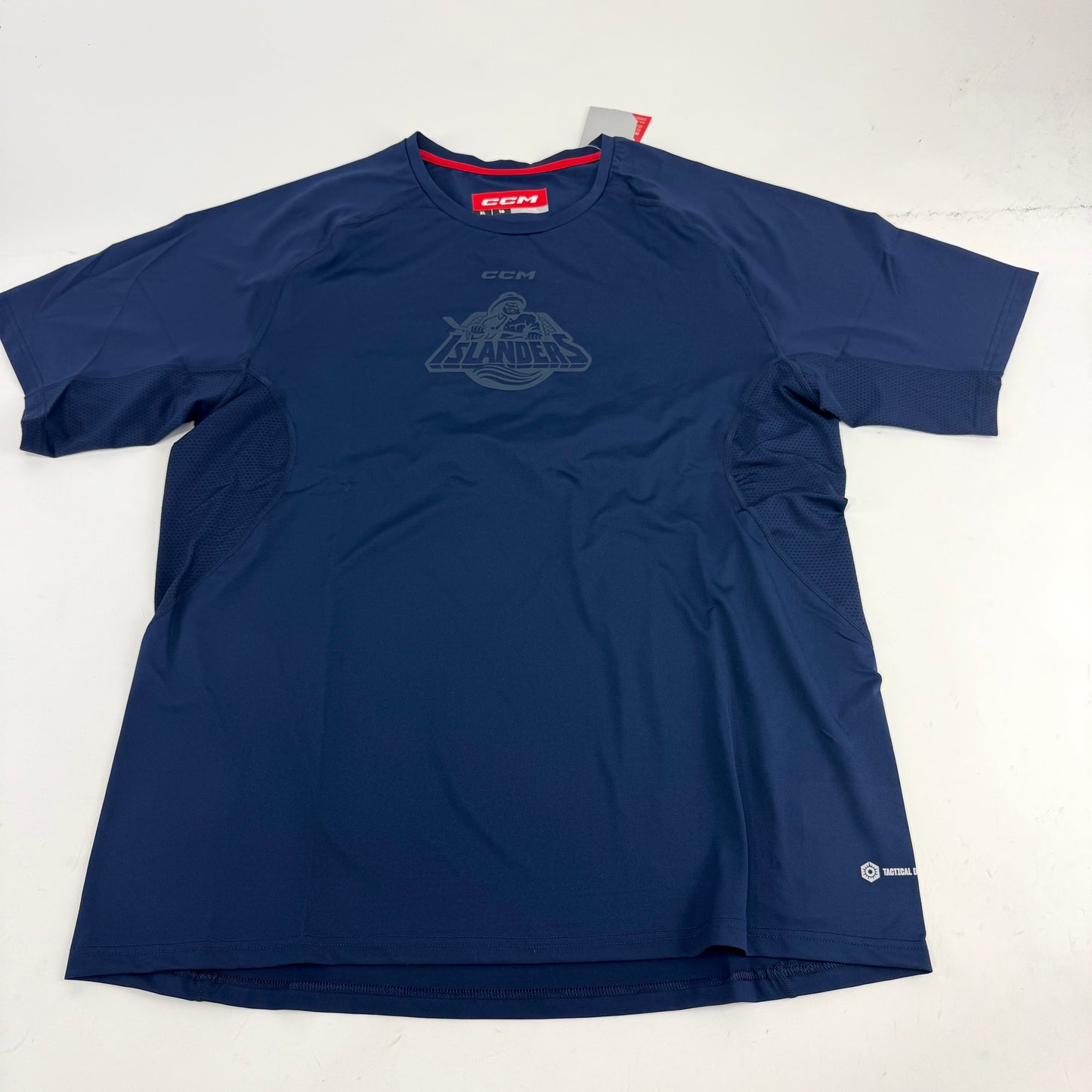 New CCM New York Islanders Short Sleeve Training Tee | Senior XL | #191520573607 - Top Flight Hockey