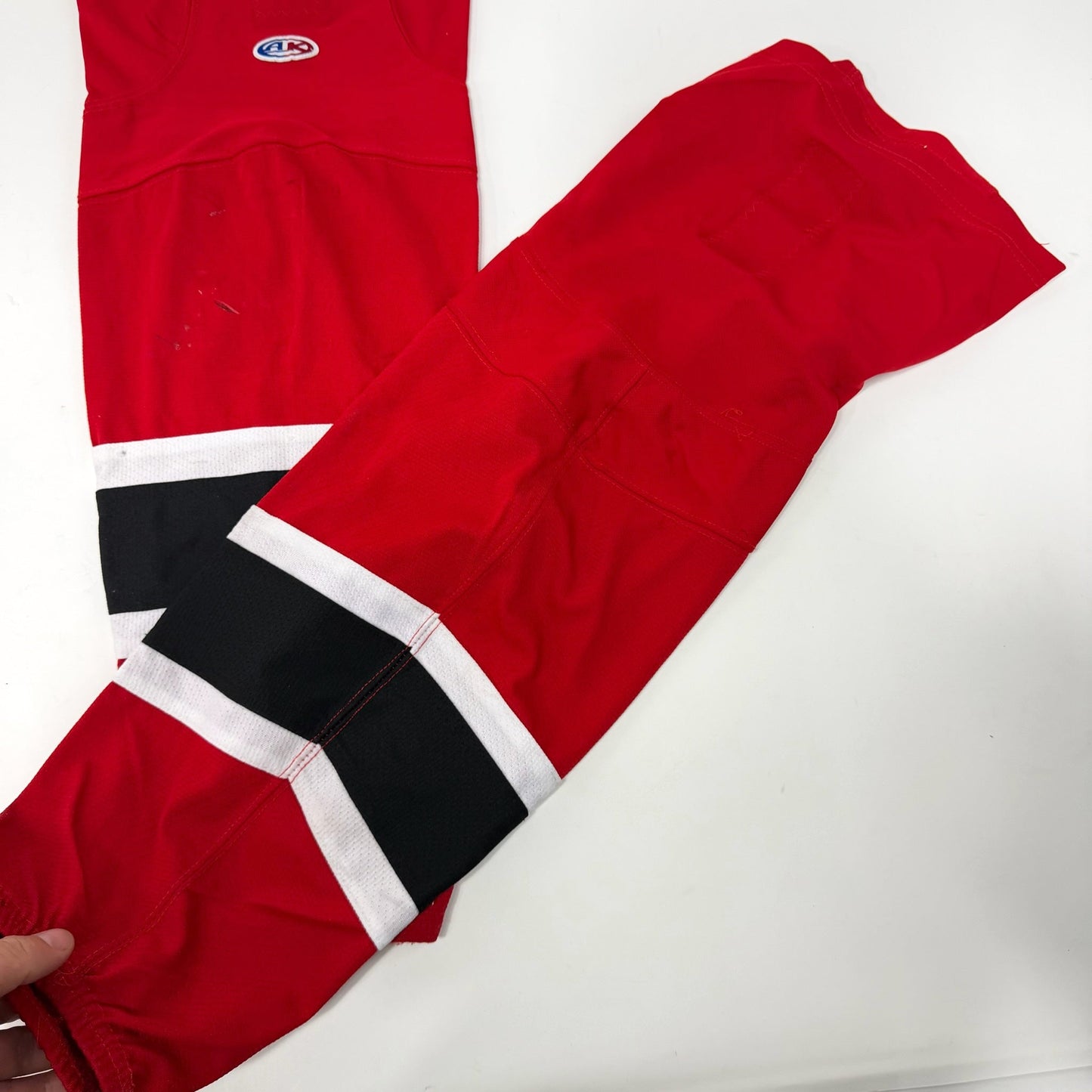 Used Red Black White AK Socks | Adult | R68