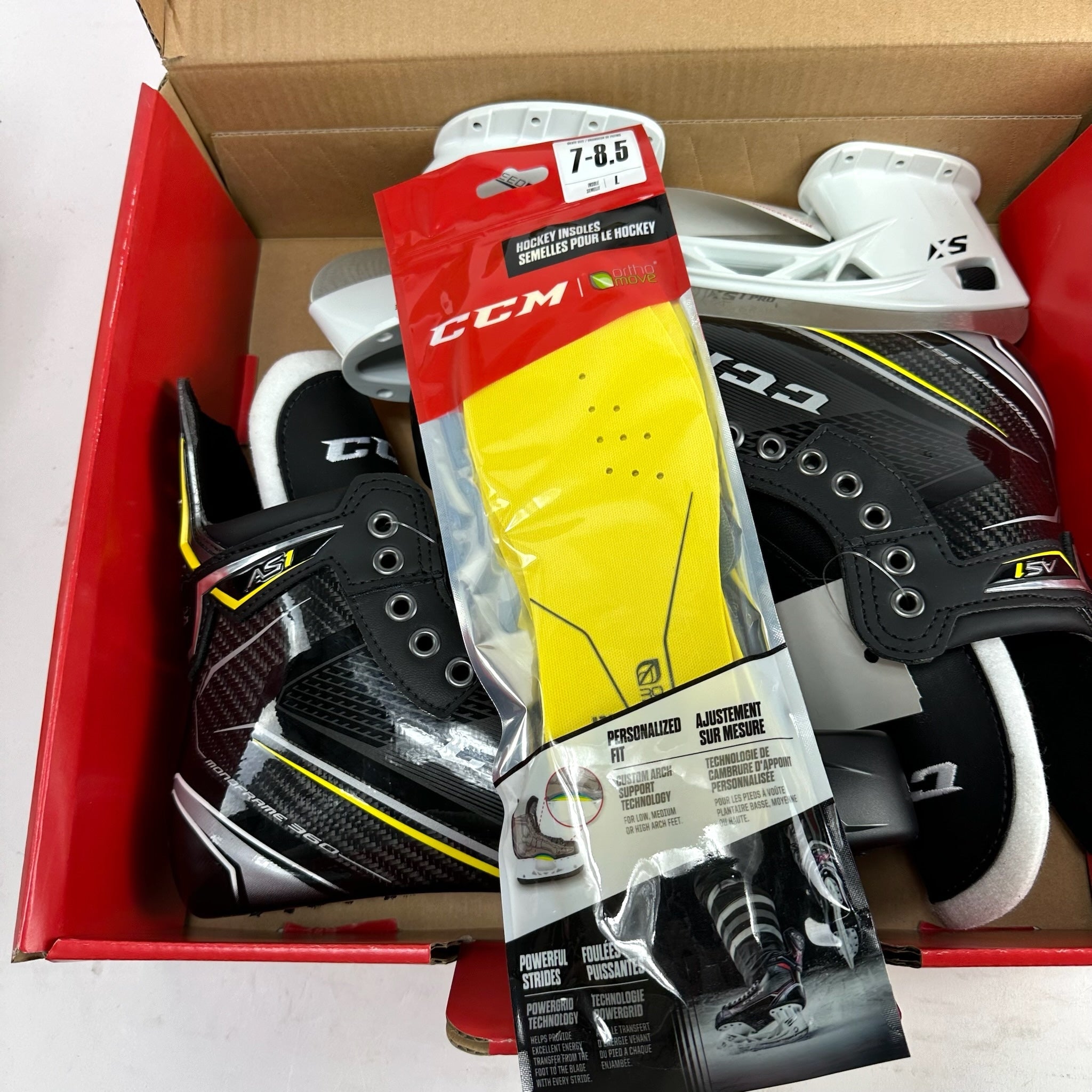 New CCM SuperTacks AS1 Skates | Size 8 D | M332 - Top Flight Hockey