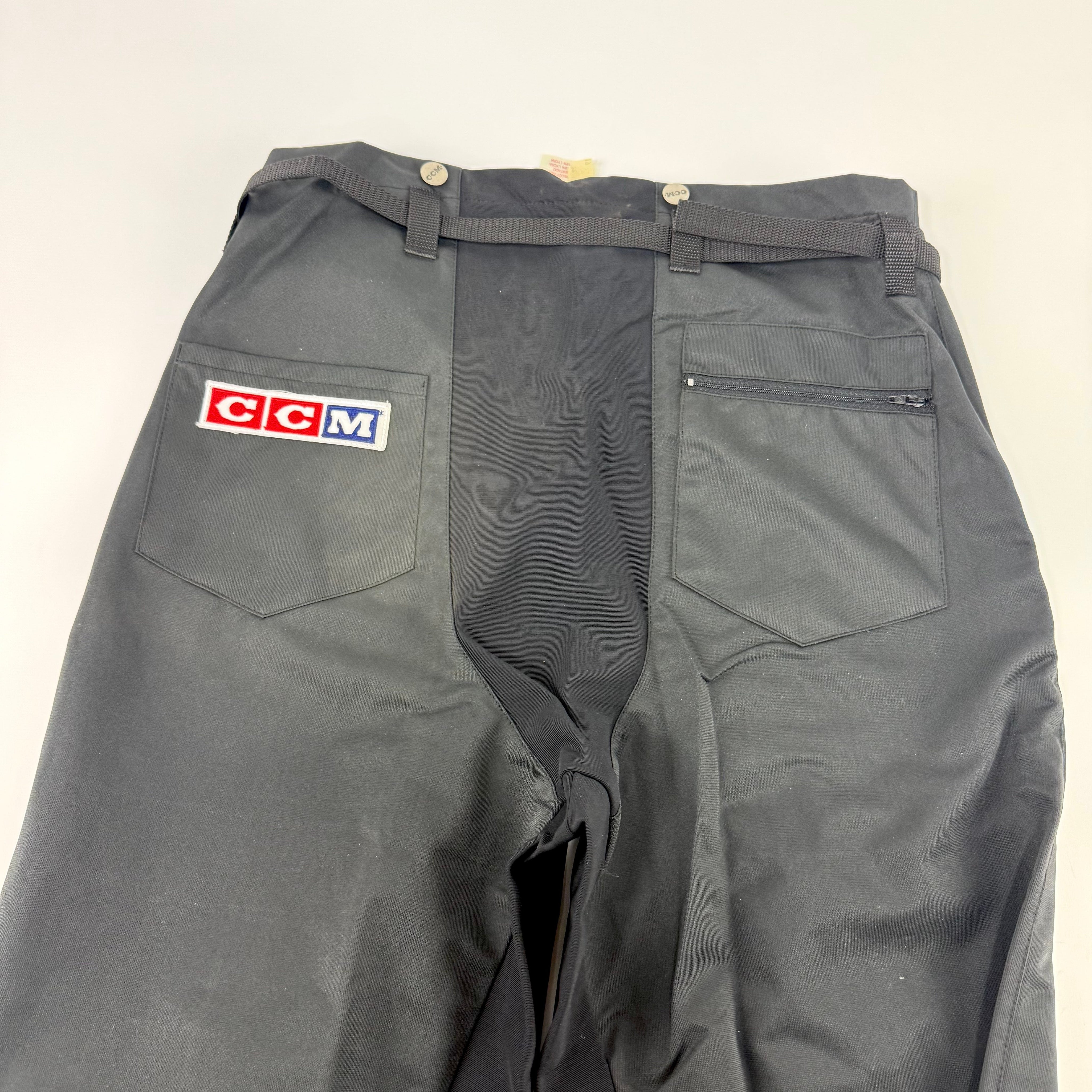 Brand New CCM "Old Logo" Hockey Ref Pants | Size 34 - Top Flight Hockey