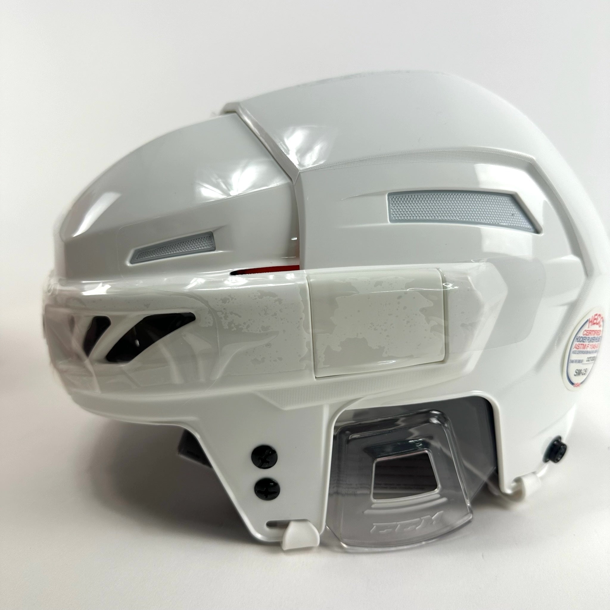 Brand New Large White CCM Fitlite 3DS Helmet