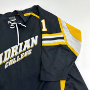 Used Adrian College Black Harrow Mens Game Jersey | Size XL | #21