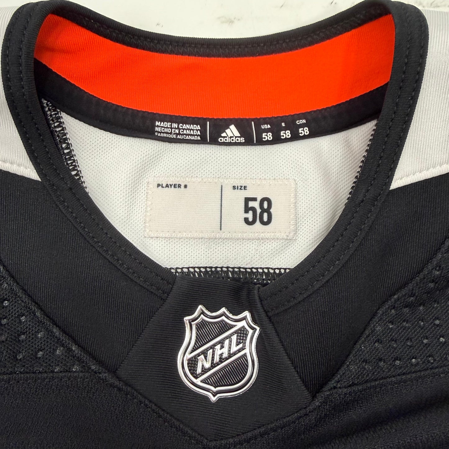 Used Black Chicago Blackhawks Adidas MIC Practice Jersey | Size 58 - Top Flight Hockey
