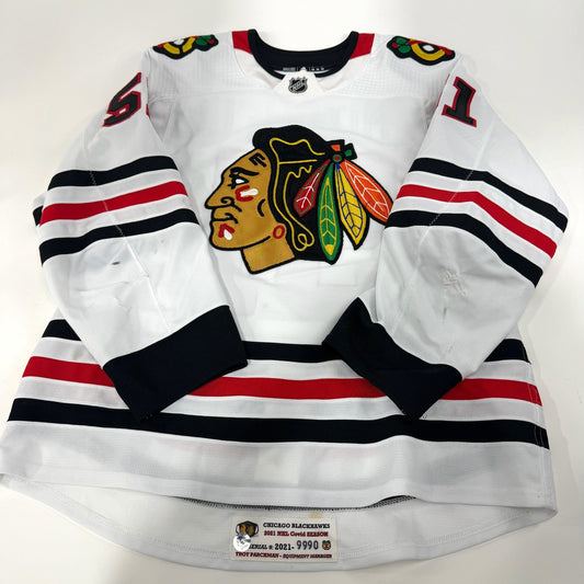 Ian Mitchell #51 Chicago Blackhawks Team Issued Jersey 2020-2021, Set 1 | 9990-7366 - Top Flight Hockey