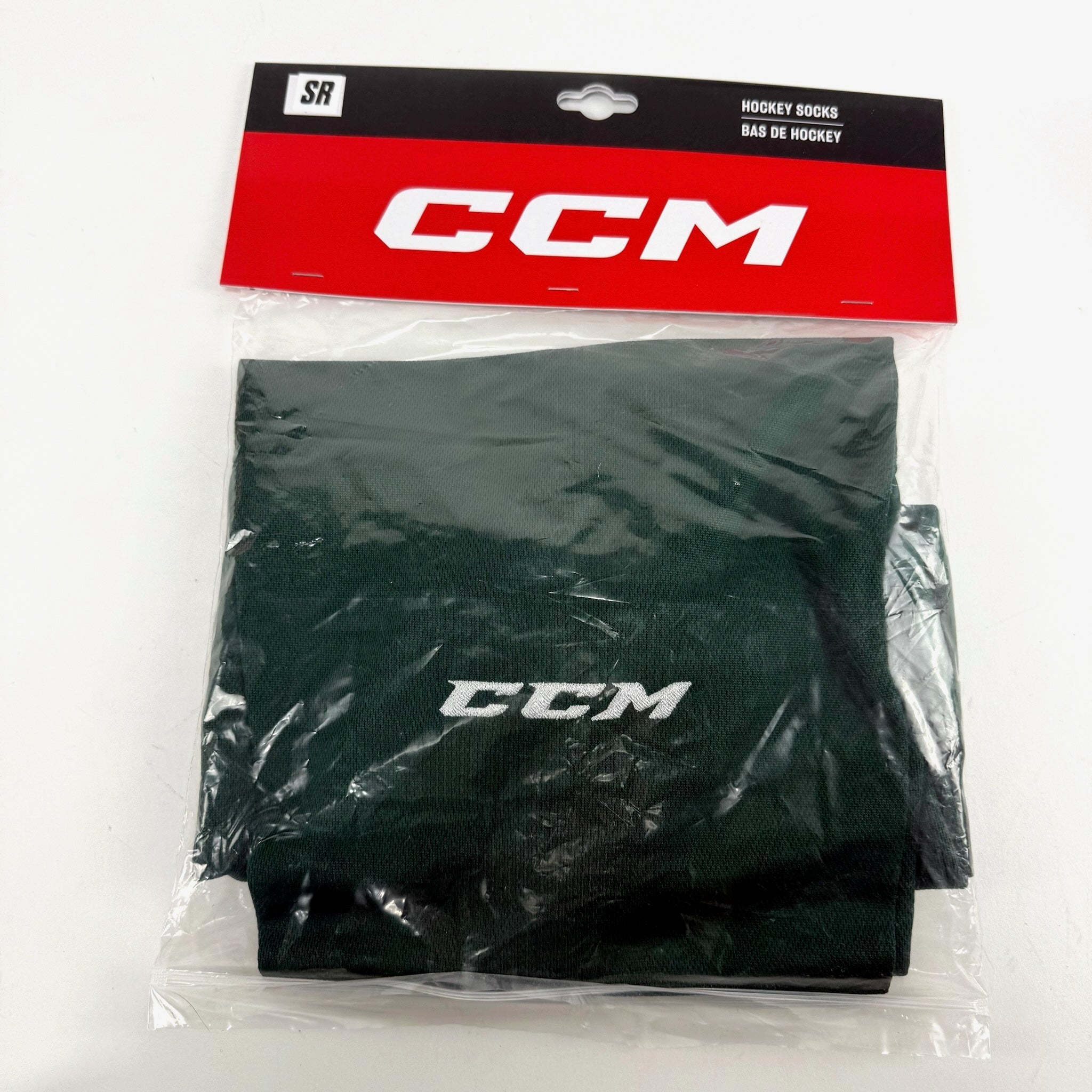 New Dark Green CCM Practice Socks | Senior - Top Flight Hockey
