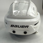 New White Bauer Re-Akt 65 Helmet | Senior Small | St. Louis Blues - Top Flight Hockey