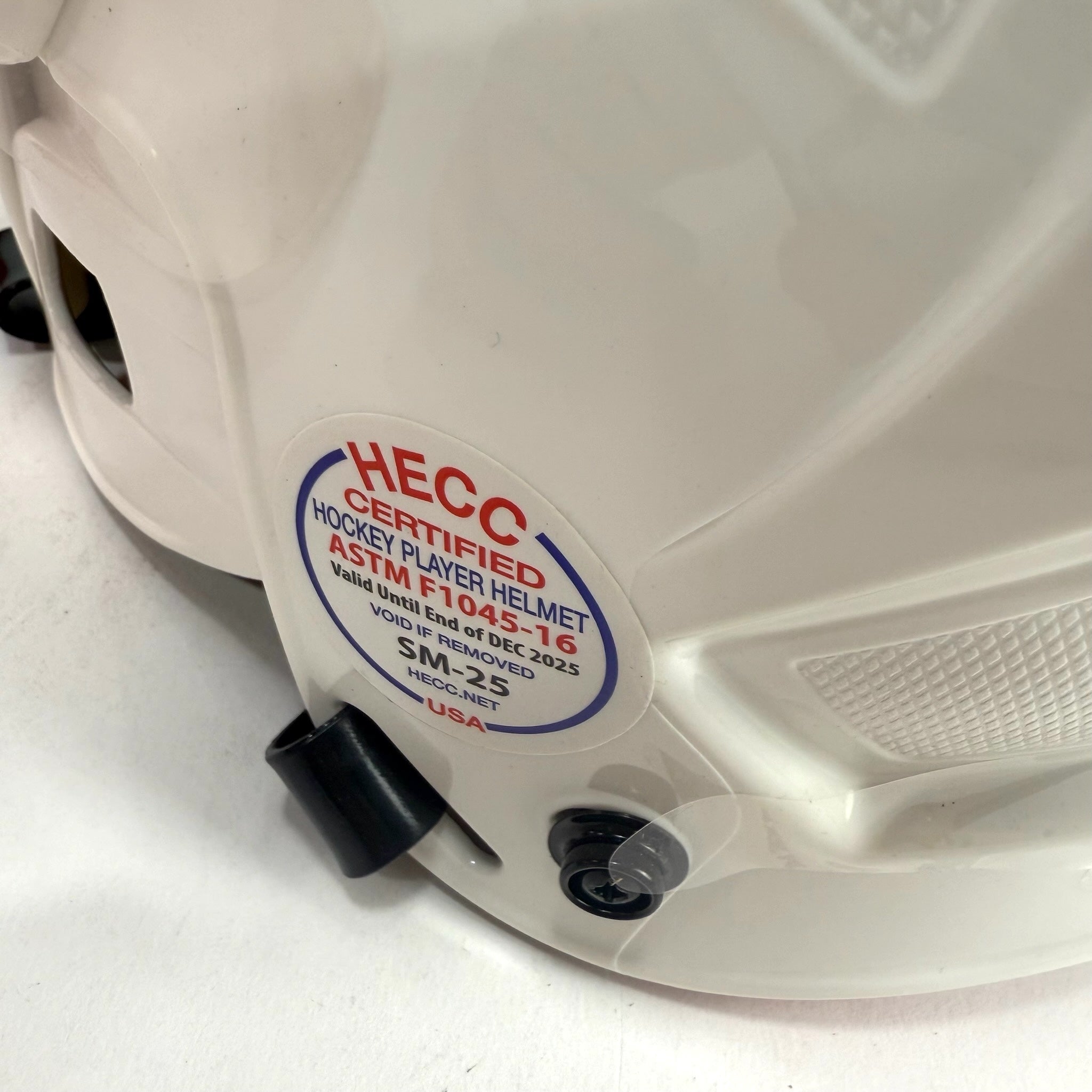 New White CCM 50 Helmet | Medium - Top Flight Hockey