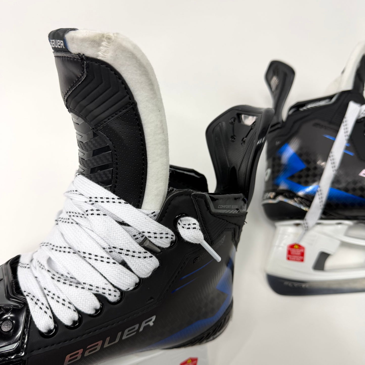 Brand New Custom Blue Bauer Shadow Pro Stock - Size 8.5 - Fit 1
