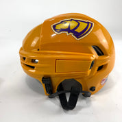 Used Sunflower Yellow CCM Tacks 910 Helmet | Medium | E498