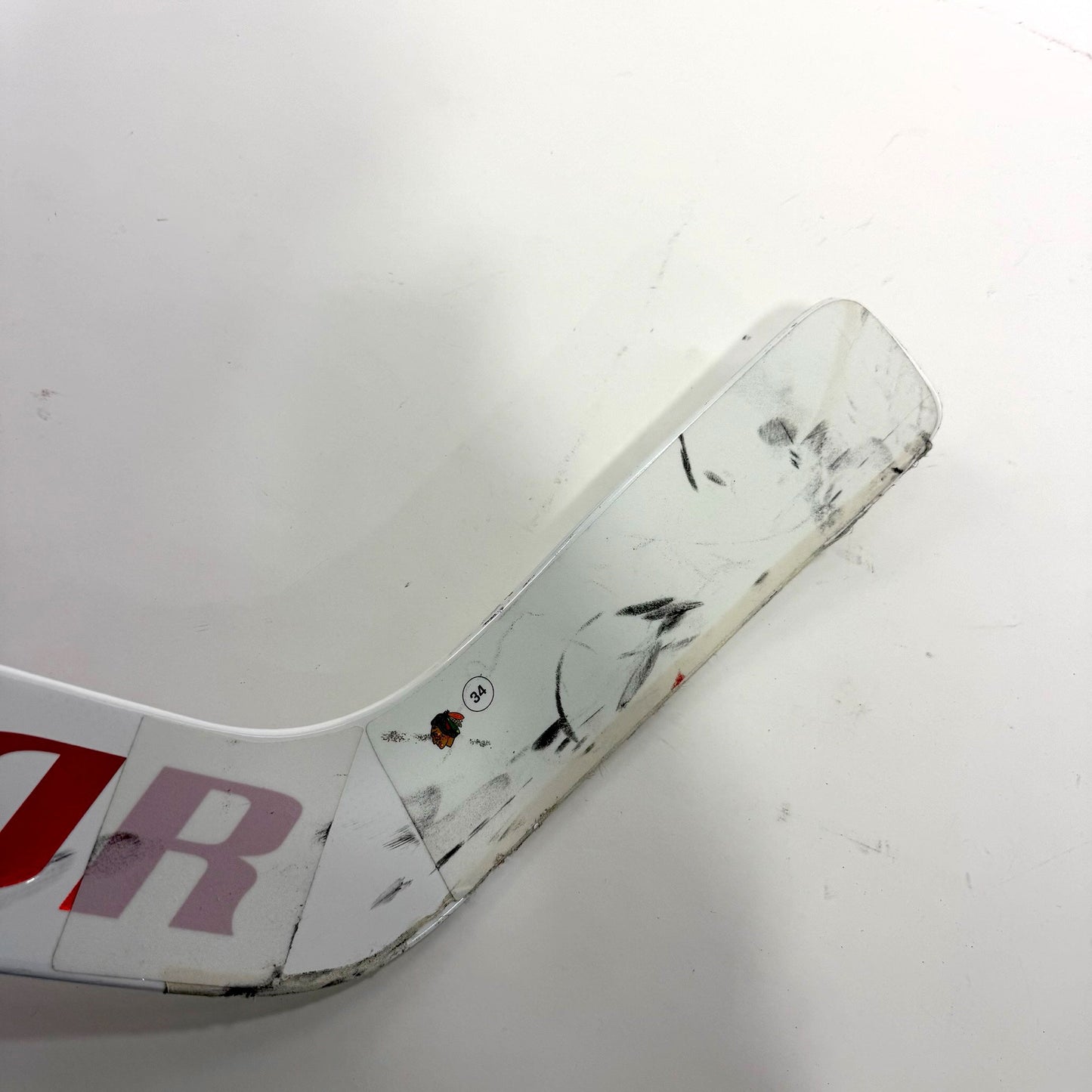 Used White/Red Warriror Ritual V2Pro+ | Mrazek | 26" Paddle - BH189
