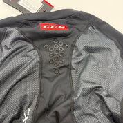 New Black CCM Mens Baselayer Long Sleeve Top with Gel | Senior M | #191520510237 - Top Flight Hockey