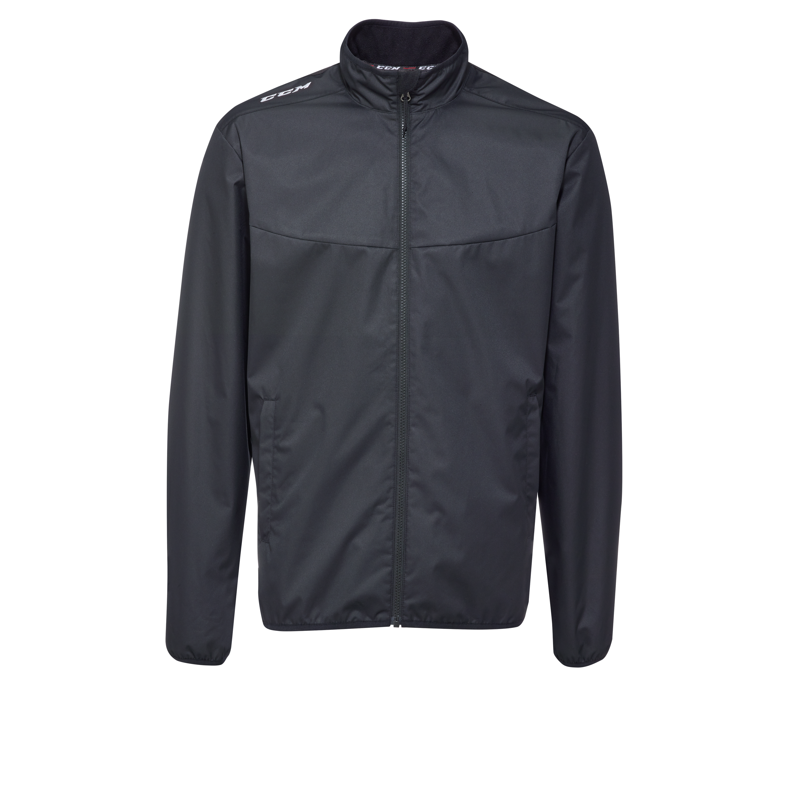 New CCM Navy Mid Weight Jacket | Senior L | #191520307509 - Top Flight Hockey