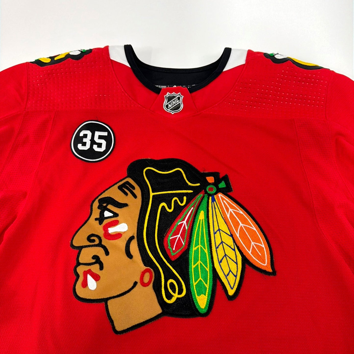 Tyler Johnson #90 Home Chicago Blackhawks Team Issued Jersey 2021-2022, Set 2 | 3625-21744