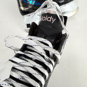 Used Black/Blue CCM Tacks XF Pro Skates | 9.5 E | E353 - Top Flight Hockey