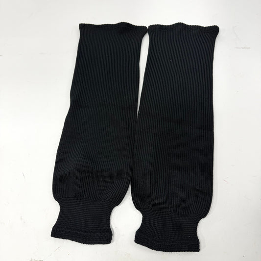 Used Black Knit Socks | Senior Medium | AB237 - Top Flight Hockey