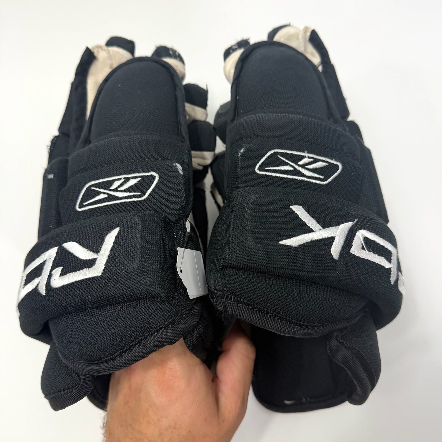 Used Black Reebok Pro Gloves | 15" | AB798