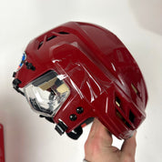 Brand New CCM Tacks 110 Helmet In Box - Harvard Red - Medium - #CCM367