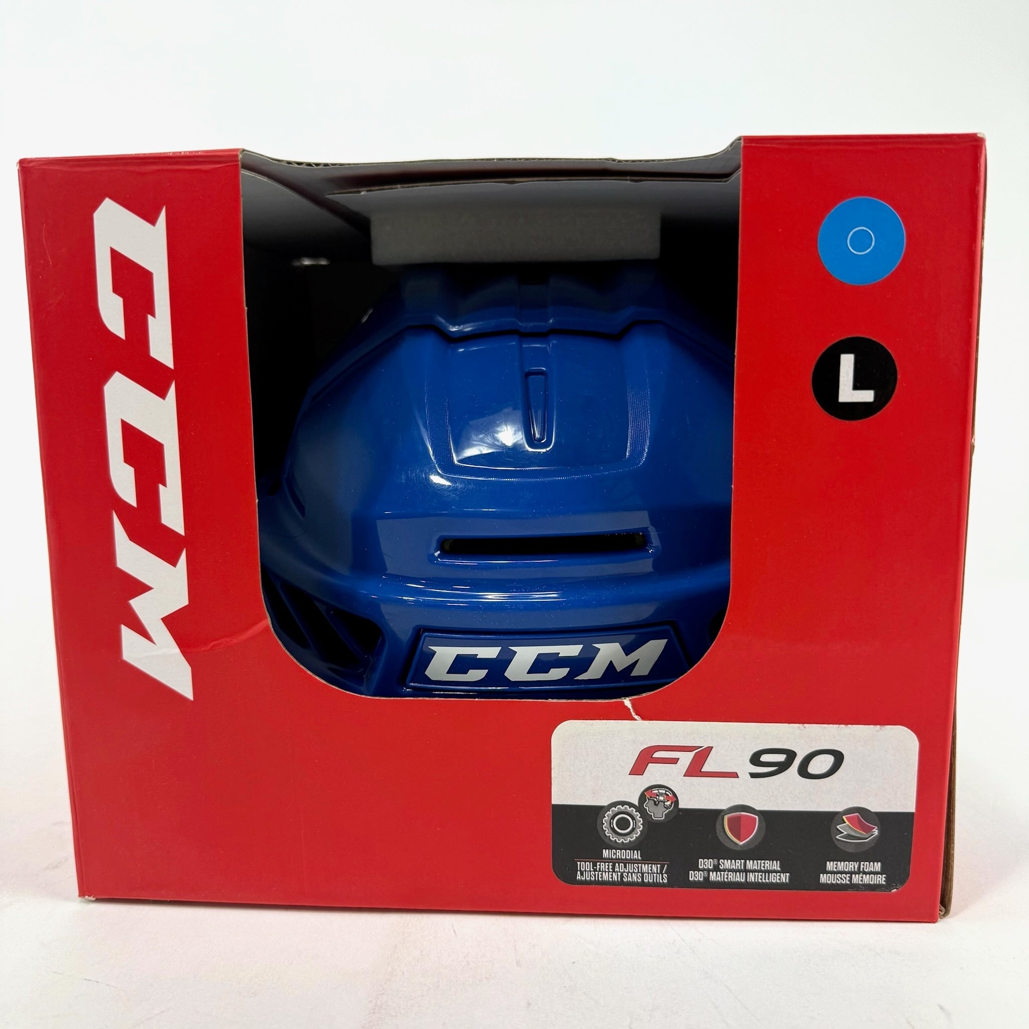 New Royal Blue CCM FL 90 | Large - Top Flight Hockey