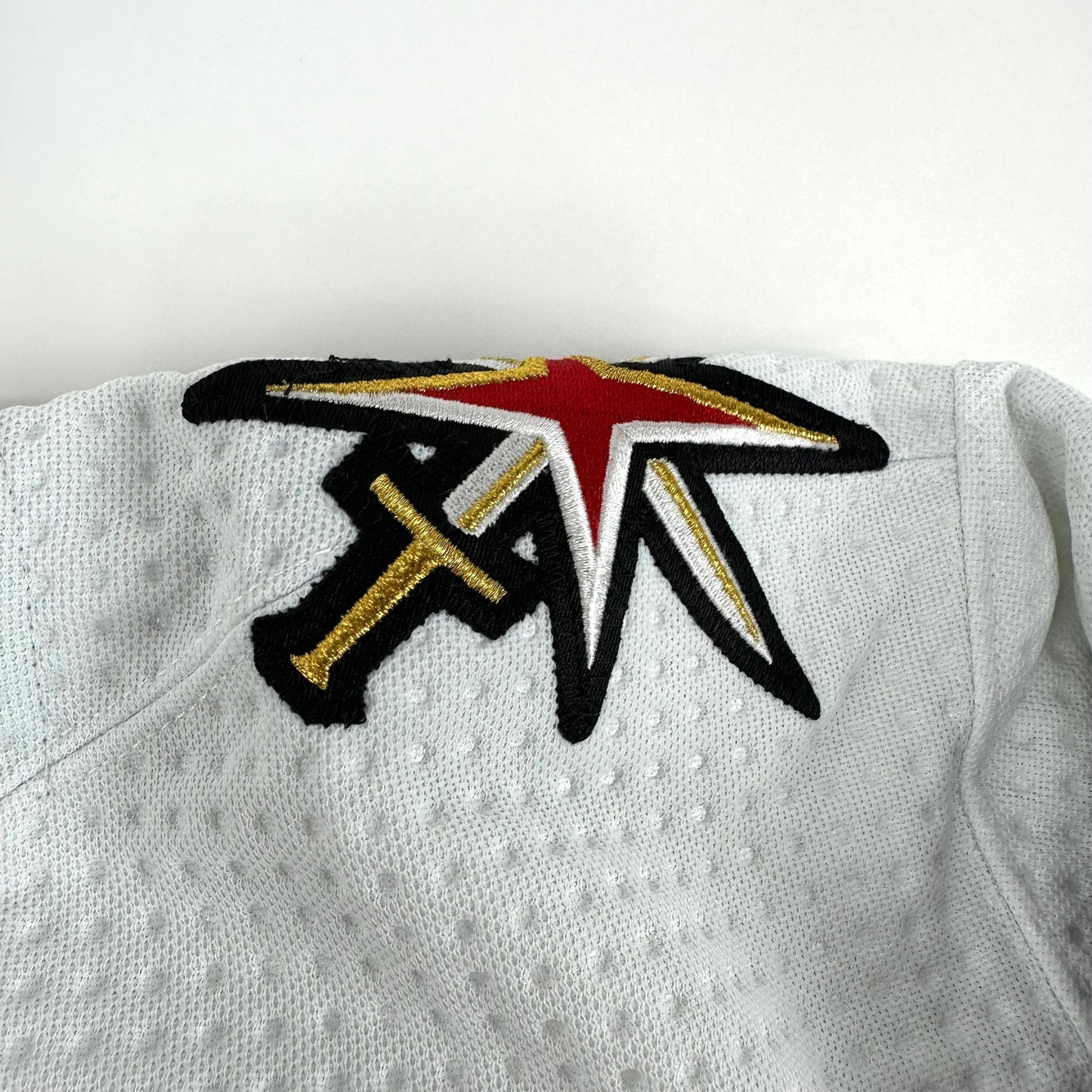 Brand New Away White Primegreen Vegas Golden Knights MIC Made in Canada Blank Game Jersey - Size 56 - Top Flight Hockey