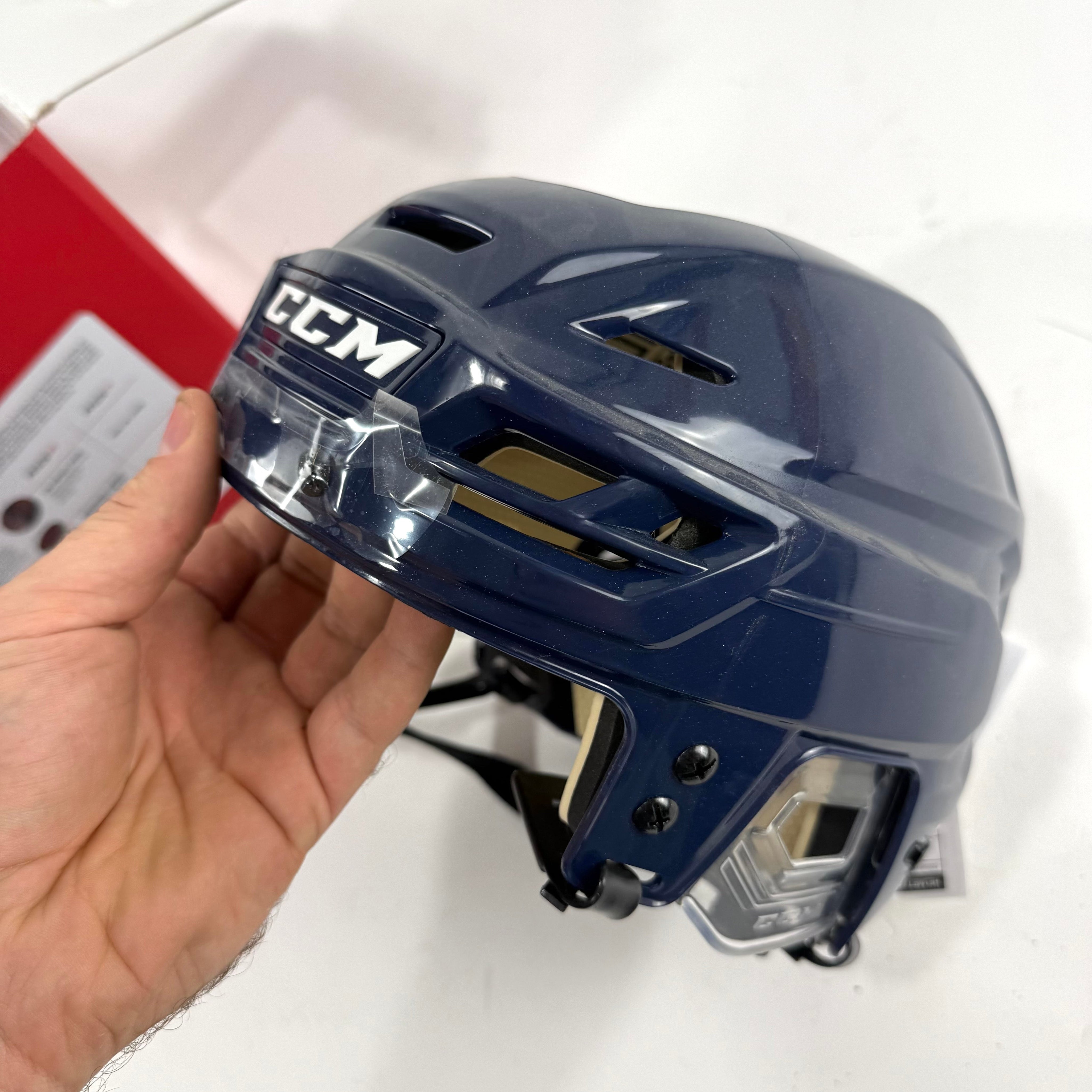 New Navy Resistance 110 Helmet | Small - Top Flight Hockey