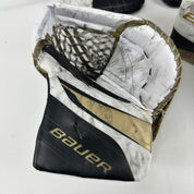 Used Vegas Knights White and Gold Bauer Vapor Hyperlite 2 Goalie Full Set | Patera | 35+1"