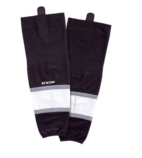 Brand New - Los Angeles Kings Home CCM Quicklite 8000 Hockey Socks - Intermediate