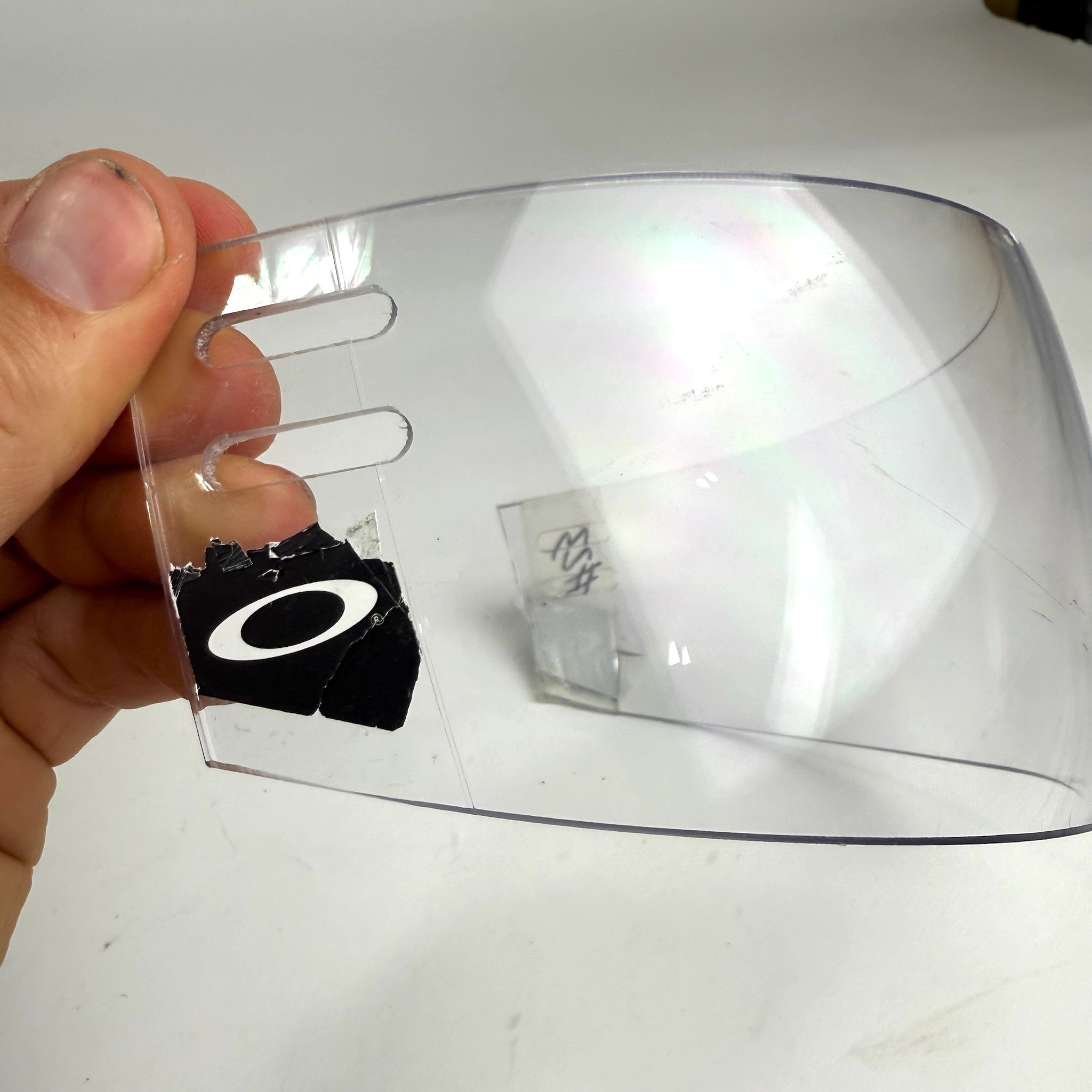 Used Oakley Regular Cut Visor Sku#V130 - Top Flight Hockey