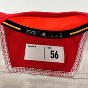 JOHNSON #52 - White Chicago Blackhawks Camp / Practice Jersey - Adidas MIC Size 56 - Top Flight Hockey