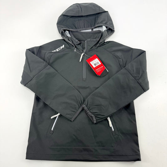 New Charcoal CCM Youth Anorak Jacket | Youth S | #888600716053