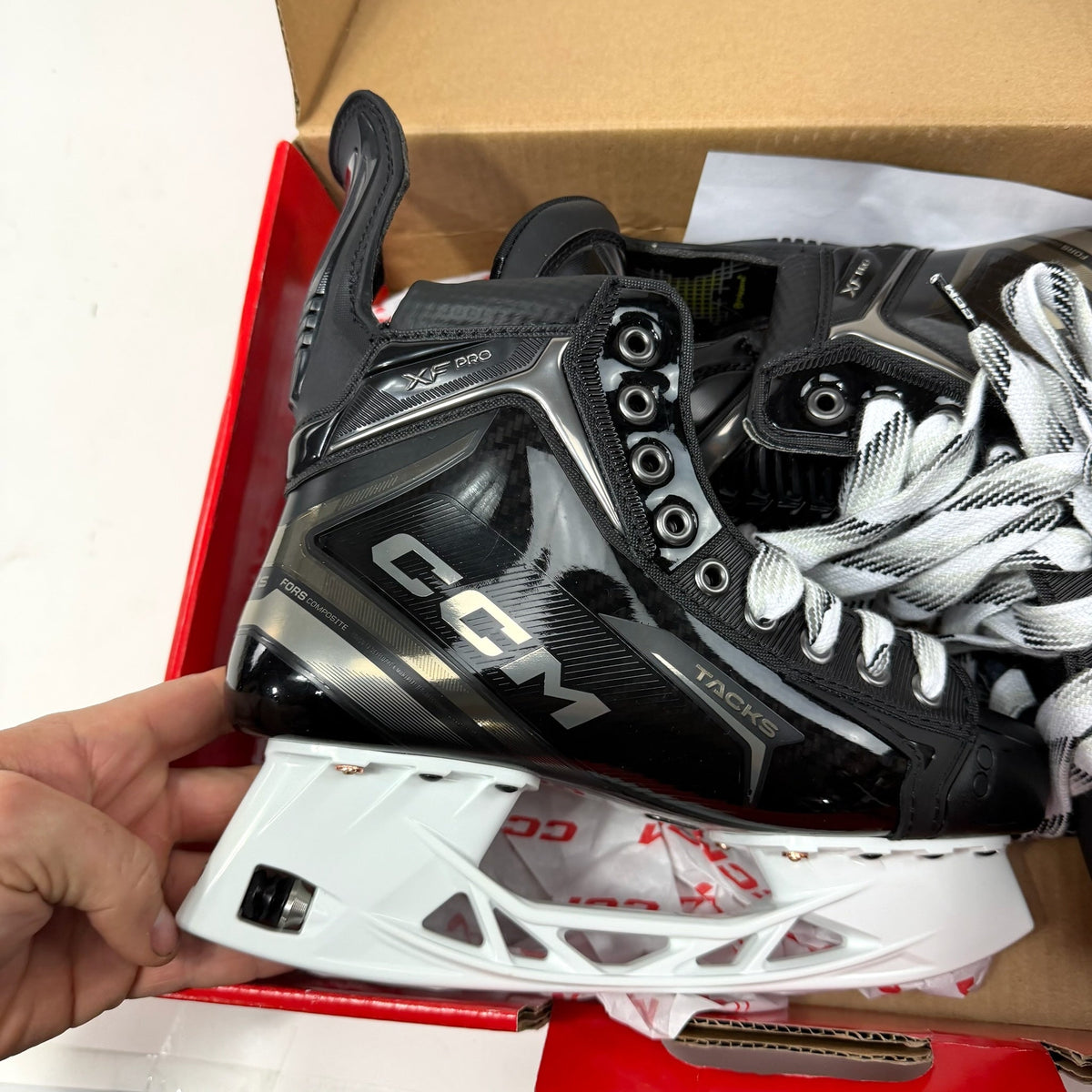 New CCM Tacks Xf Pro Skates | 5.5 R | AB100 - Top Flight Hockey