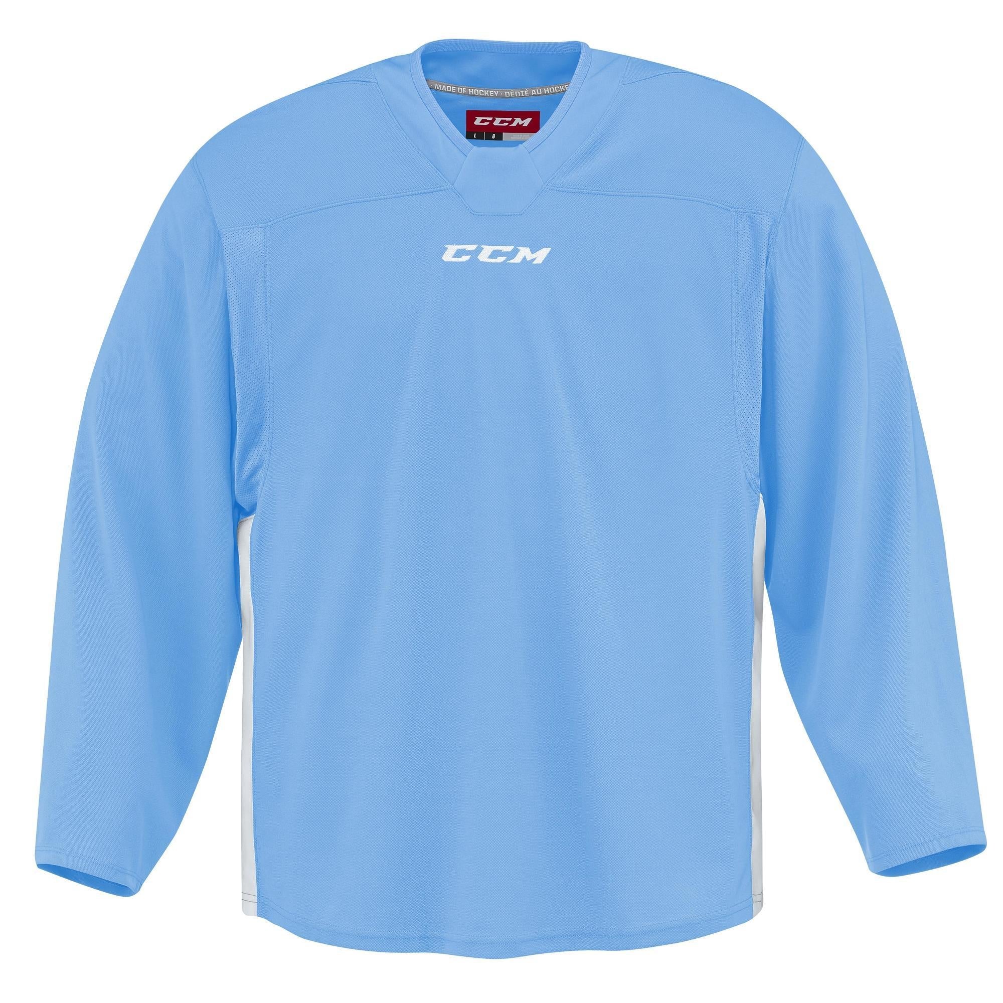 New CCM 6000 Series Quicklite Practice Jersey Sky Blue | Junior Goalie | #888600707990 - Top Flight Hockey