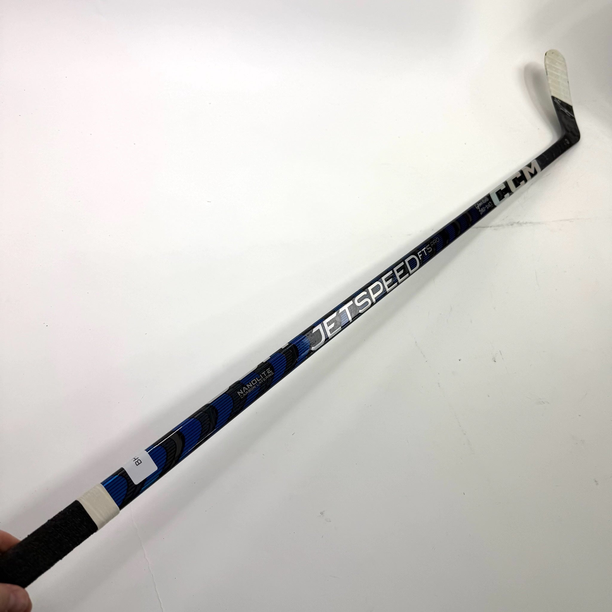Used Left Blue CCM Jetspeed FT5 Pro | 85 Flex P92M Curve Grip | Jason Dickinson | BH194 - Top Flight Hockey