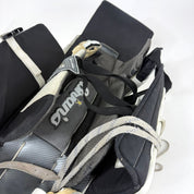 Used White Brian's Gnetik Goalie Pads | 35 +1" - Top Flight Hockey