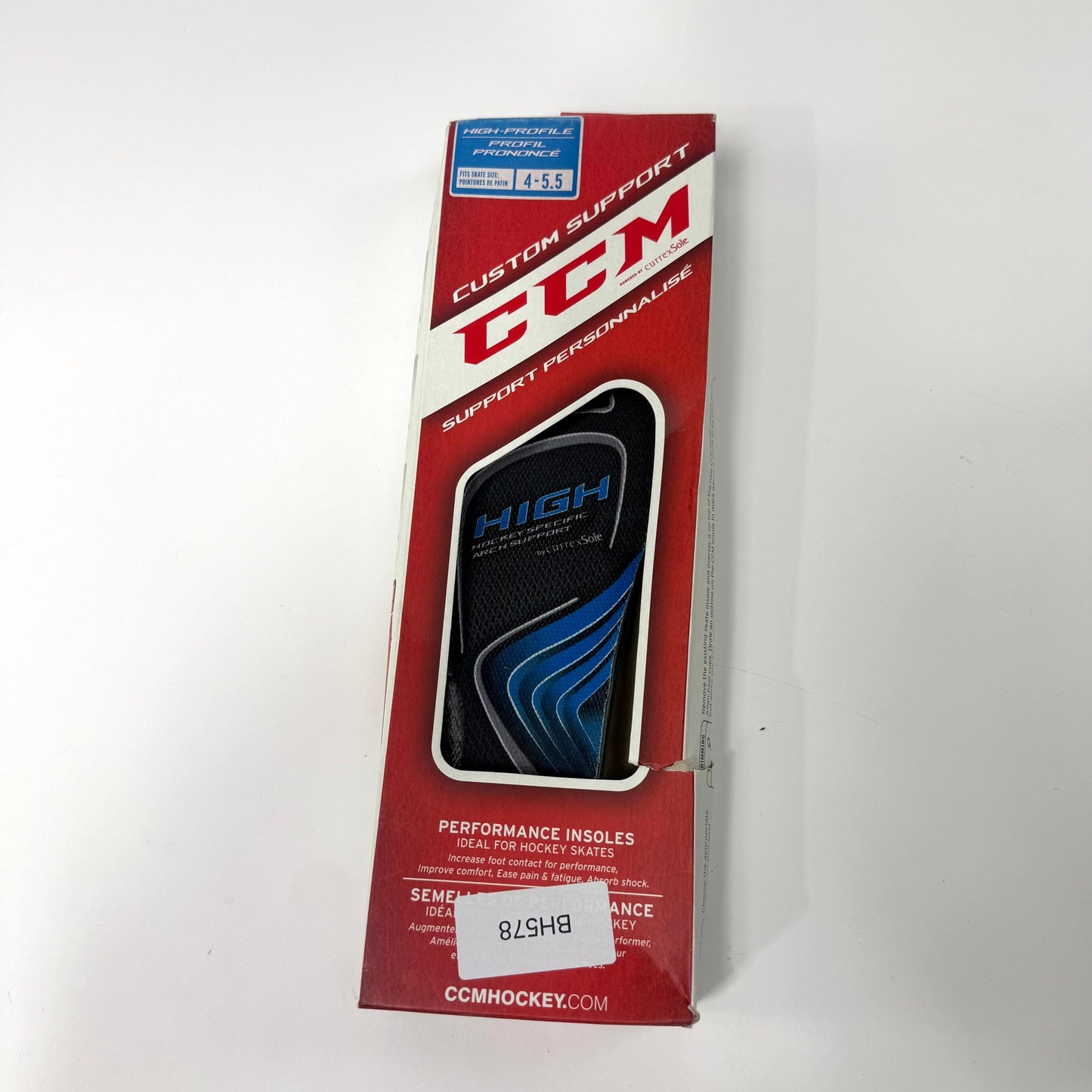 New CCM Skate Footbeds | High Profile Size 4-5.5 | BH578 - Top Flight Hockey