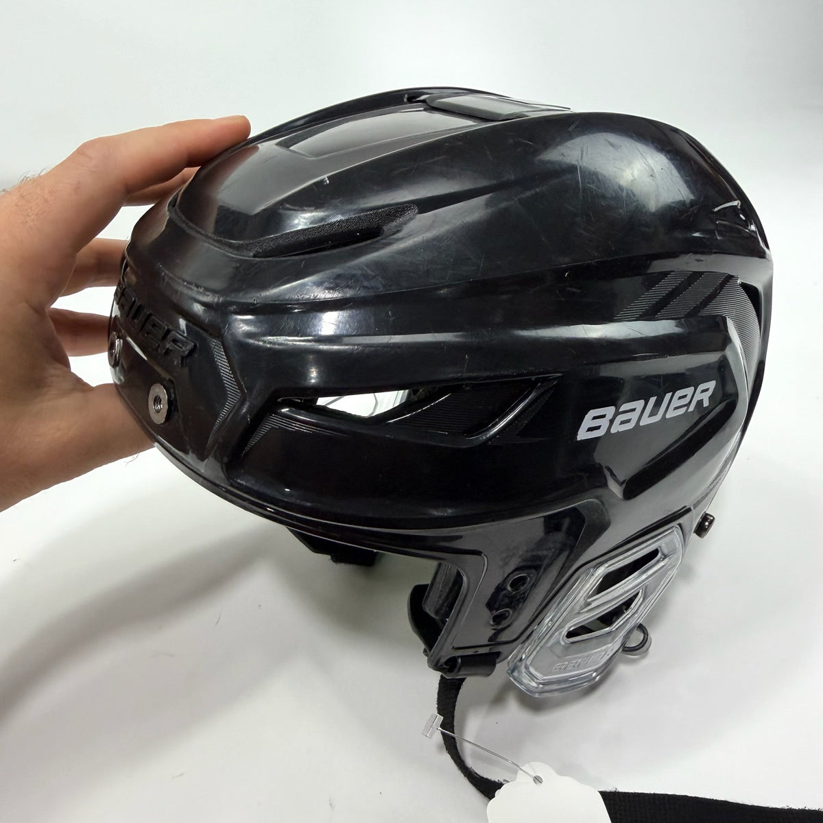 Used Black Bauer Hyperlite Helmet | Senior Small/Medium | J150 - Top Flight Hockey