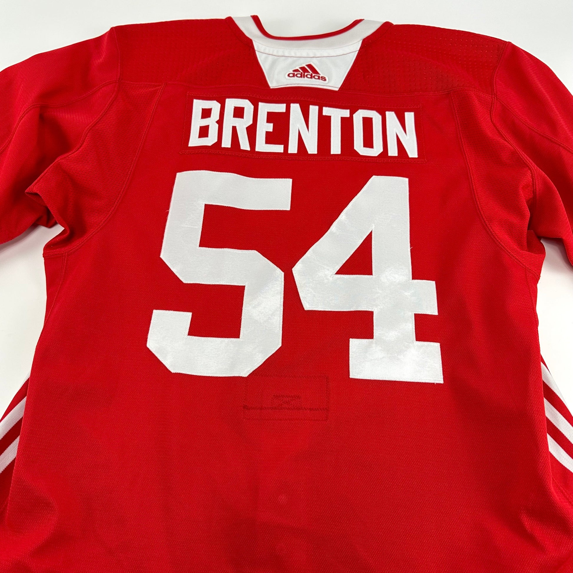 BRENTON #45 - Red Chicago Blackhawks Practice Jersey - Adidas MIC Size 58 - Top Flight Hockey