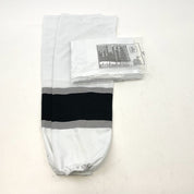 Brand New White, Black, and Grey Ontario Reign AHL Hockey Socks - Senior