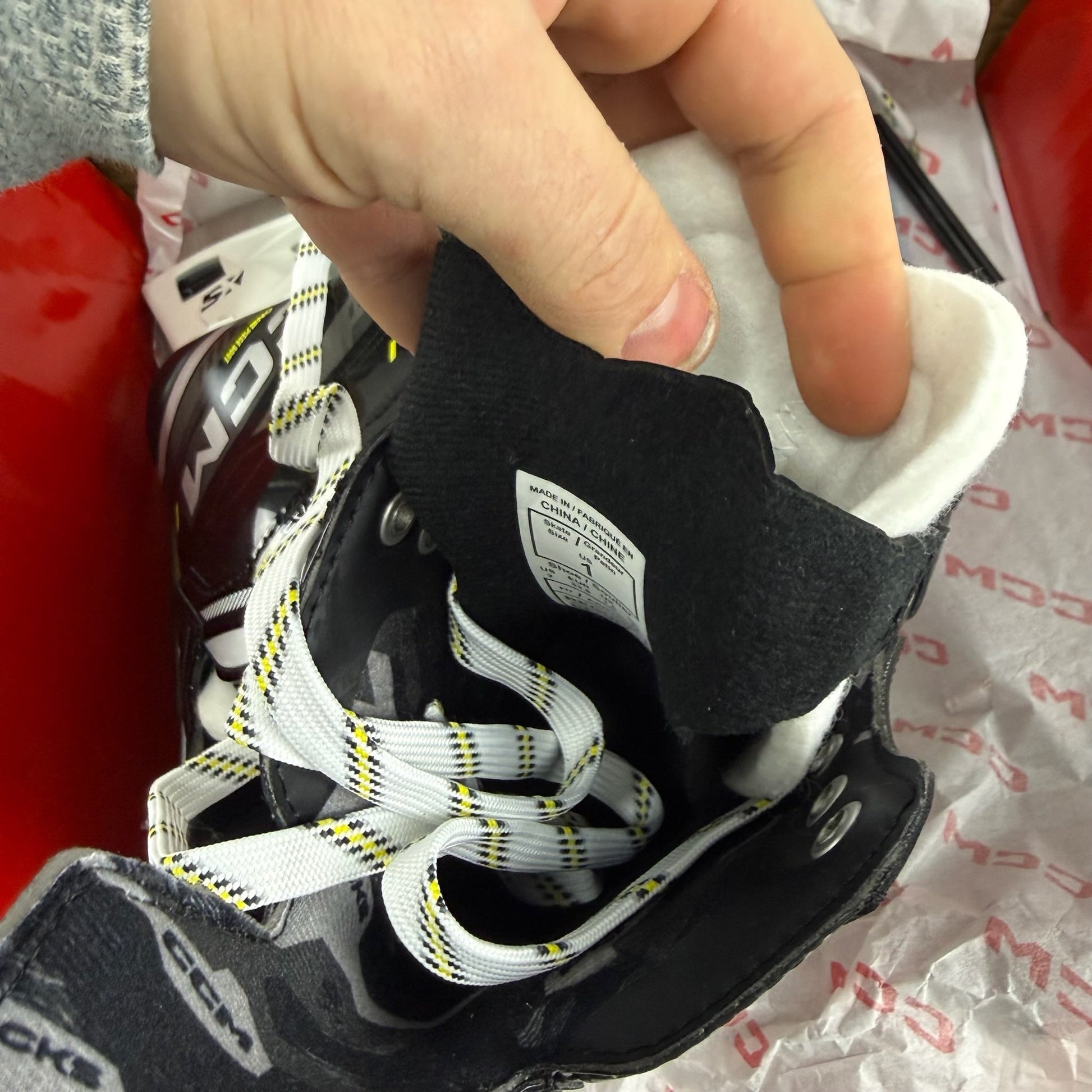 New CCM Tacks AS580 Skates | Jr 1-2 R | J723 - Top Flight Hockey