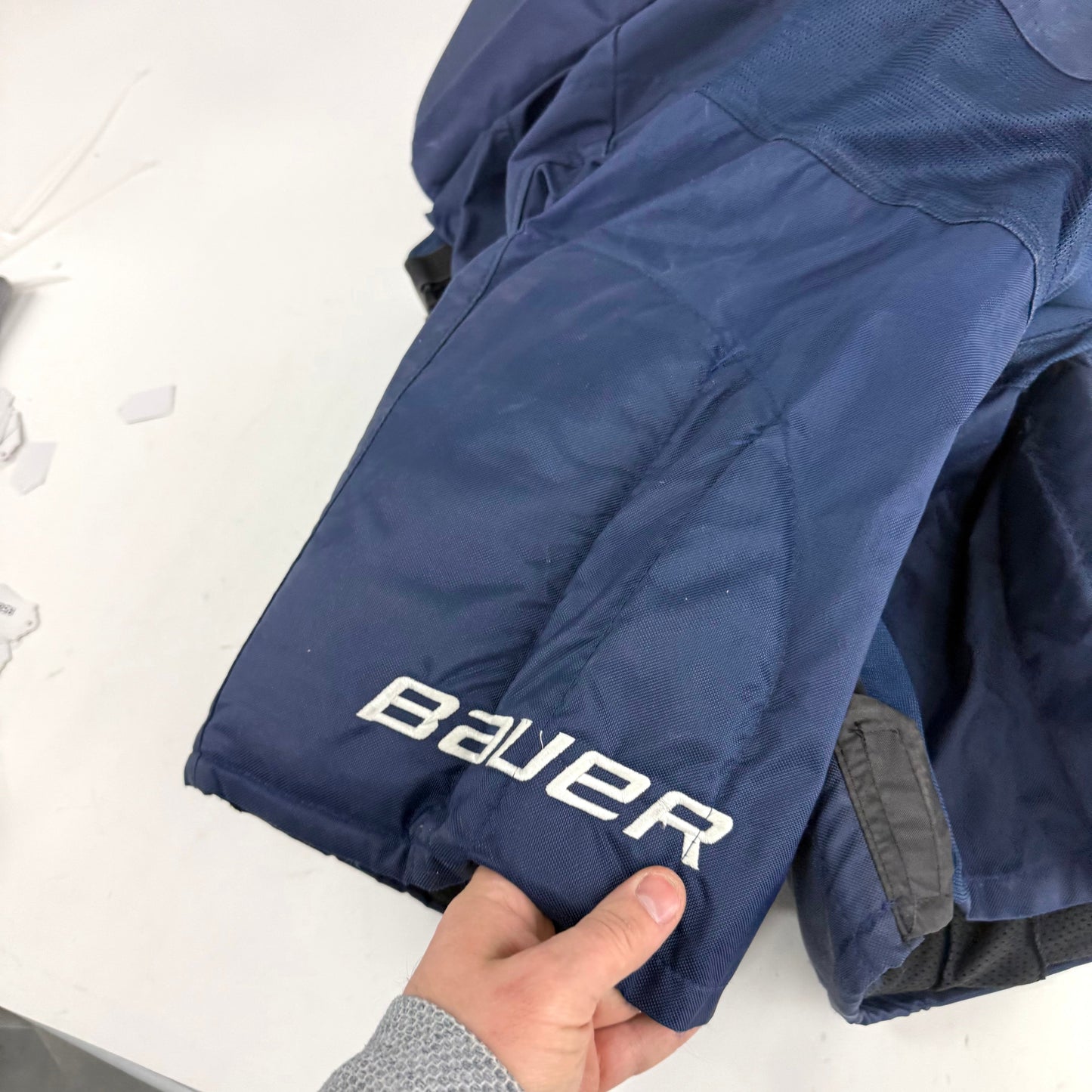 Used Navy STL Blues Bauer Nexus Pro Pants | XL +1 | R584