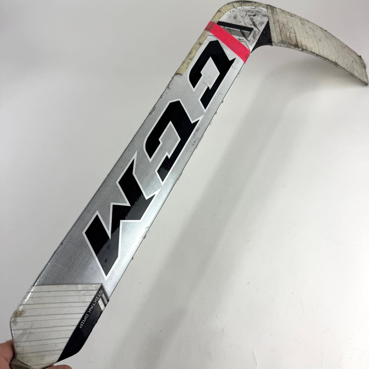 Repaired Regular CCM Goalie Stick | 24" Paddle Wedge Curve | E714