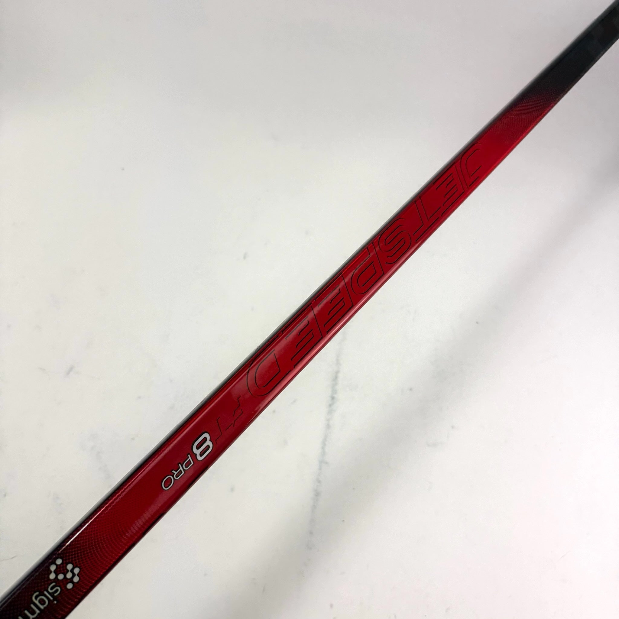New Left Red CCM Jetspeed FT8 Pro | 80 Flex P28M Curve Grip | Ashcroft | J495