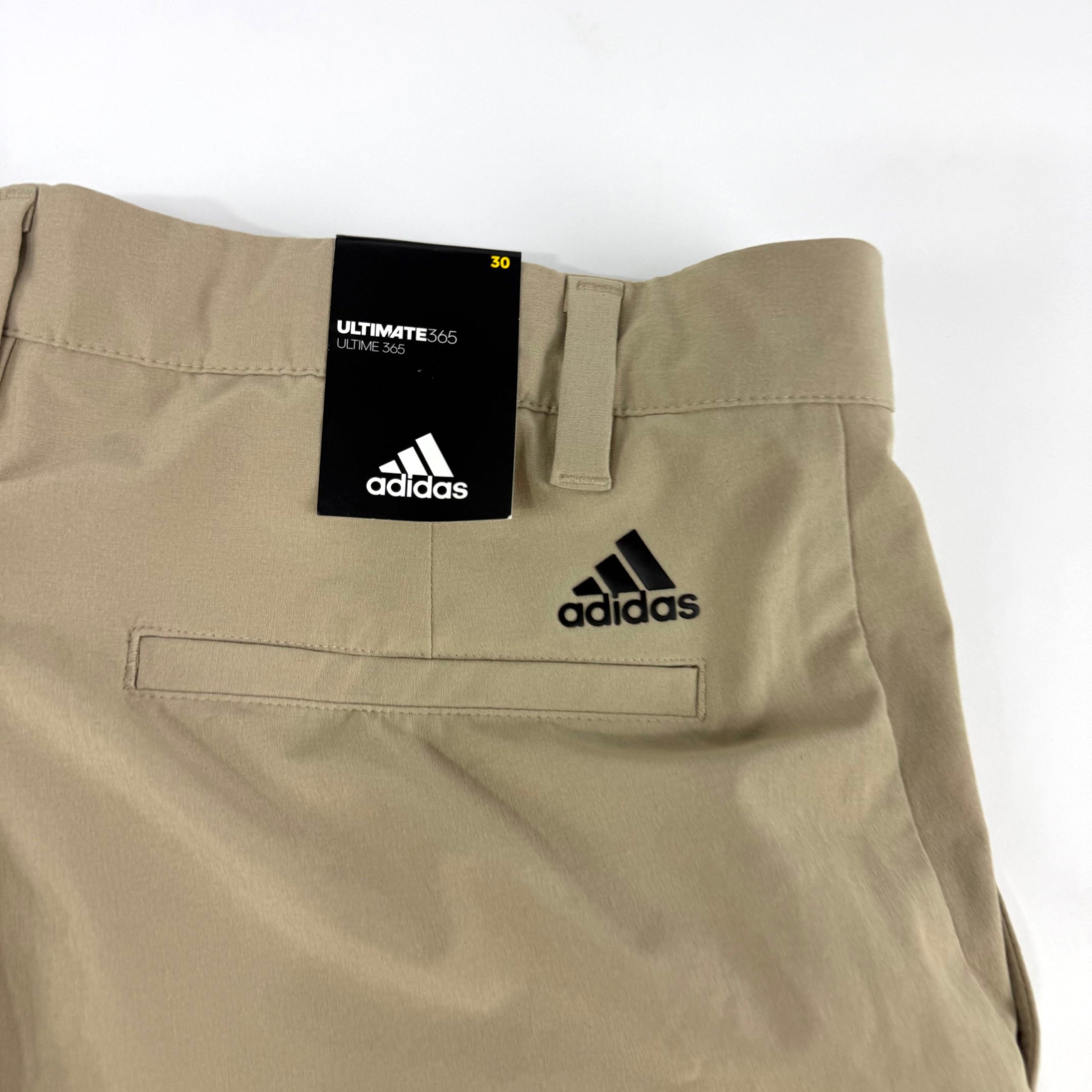 New Khaki Adidas Ultimate 365 Golf Shorts STL Blues | 30" Waist Size | J657 - Top Flight Hockey