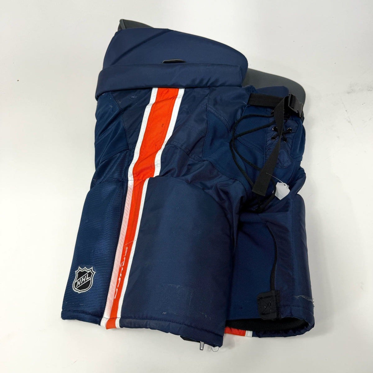 Used NY Islanders Navy and Orange Bauer Nexus Pro Pants | Large +1 | Anders Lee | AB162 - Top Flight Hockey