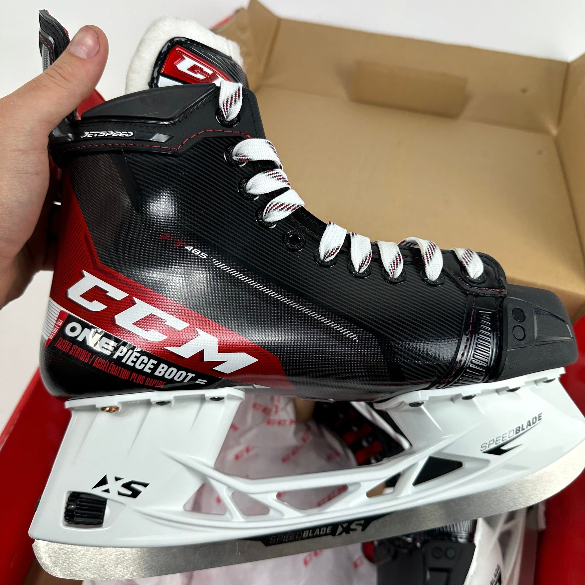 New CCM Jetspeed FT485 Skates | Senior Size 7 D - Top Flight Hockey