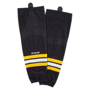 Brand New - Boston Bruins Home CCM Quicklite 8000 Hockey Socks - Intermediate