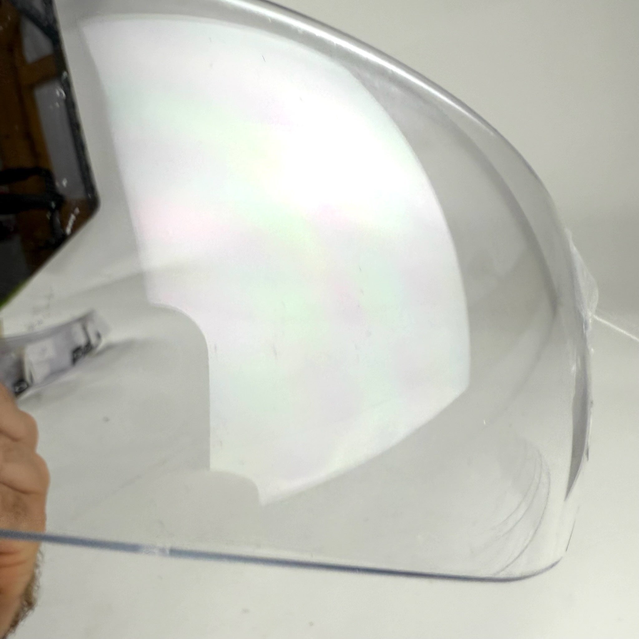 Used Bauer Short Cut Visor Sku#V138 - Top Flight Hockey