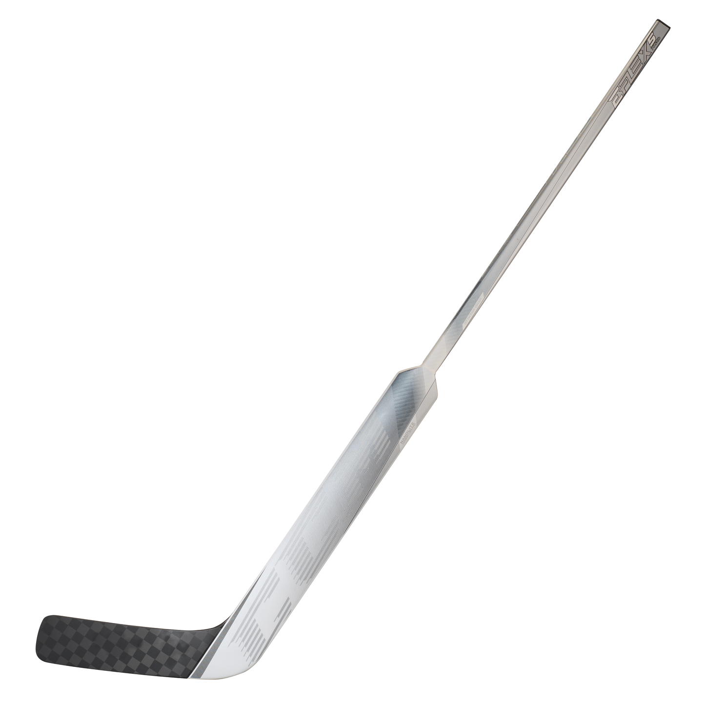 New Full Right CCM Black/White E Flex 5 Pro Lite Goalie Stick | P4 Curve 24" | #191520423391